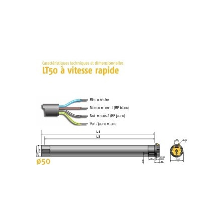  Somfy LT50 Jet 10/32 (so 1037078) 