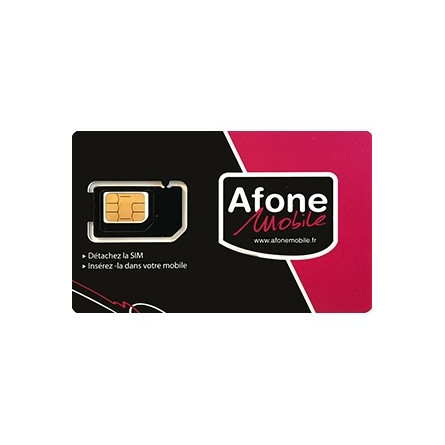  Somfy alarme : Carte SIM Afone France (so 2401454) 