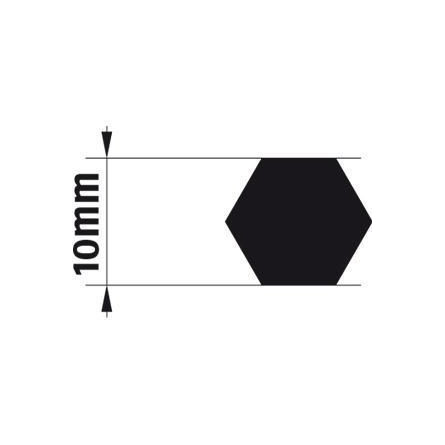  Somfy adaptateur axe J4 10 mm hexa (so 9014167) 