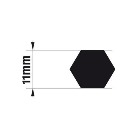  Somfy adaptateur axe J4 11 mm hexa (so 9014168) 