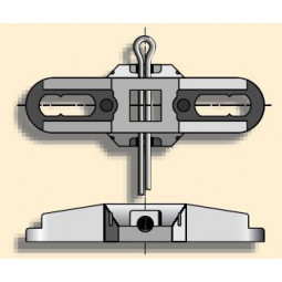Somfy Plaque point fixe...