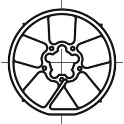 Somfy lot de 10 Roues LT 60...