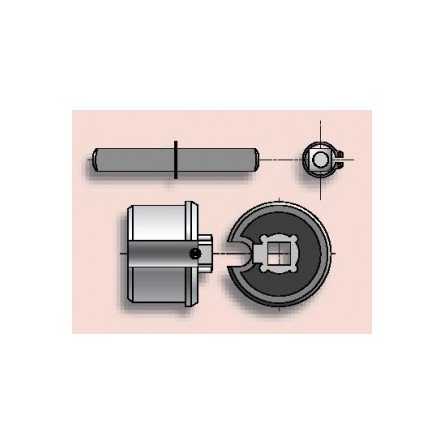  SOMFY Embout réglable tube ø60 tourillon ø12 (SO 9001252) 