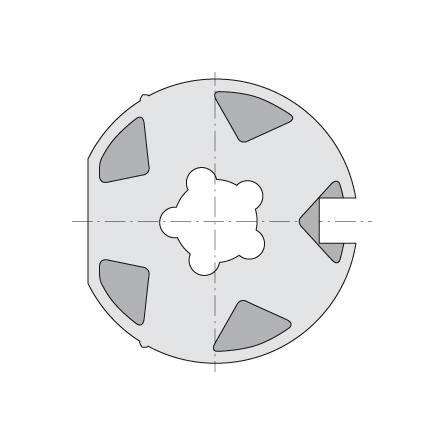  Somfy roue moteur diam.60 tube Stobag 100x1,5 (so 9013969) 