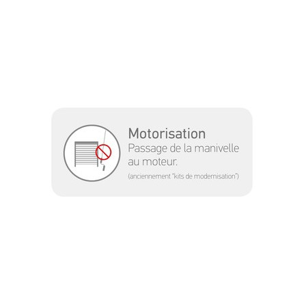  Somfy kit tradi motorisation Oximo RTS 40/17 porte-fenêtre (so 1049539) 