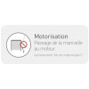  Somfy kit tradi motorisation Oximo RTS 40/17 porte-fenêtre (so 1049539) 