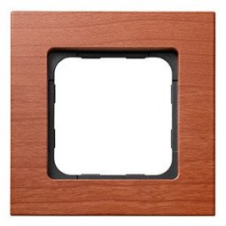 Somfy cadre Smoove merisier...