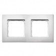 Somfy double cadre Smoove blanc laqué (so 9015238)
