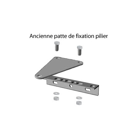  Somfy jeu pattes fixation + visserie SGS 501 601  (so 2400960) 