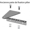  Somfy jeu pattes fixation + visserie SGS 501 601  (so 2400960) 