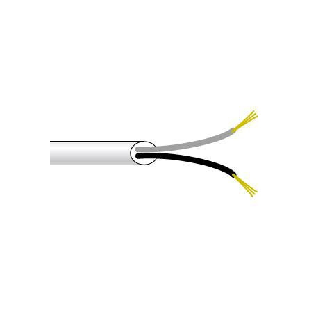  Somfy Câble électrique blanc 0,75 mm2 50m 2 conducteurs (so 9129292) 
