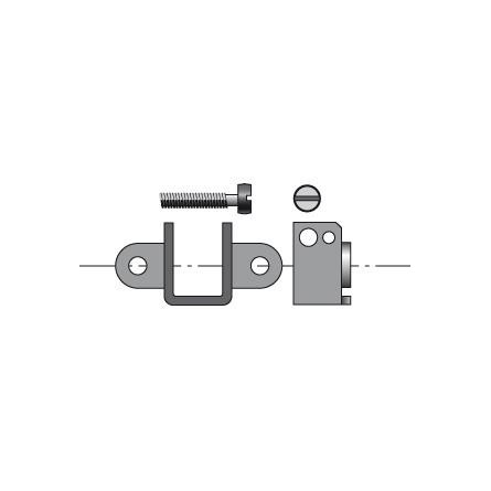  Somfy étrier carré diam. 16mm (so 9127808) 