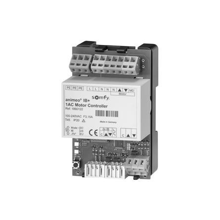  Somfy 1AC motor controller IB+ PCB DRM rail DIN (so 1860122) 