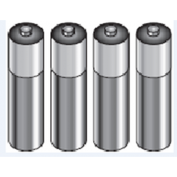 Somfy Tube pour 8 piles (lithium AA) + clips (so 9018685