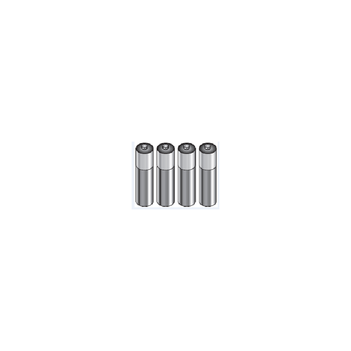 Somfy Tube pour 8 piles (lithium AA) + clips (so 9018685