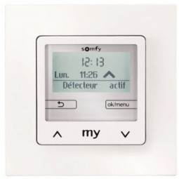 Somfy Soliris Smoove IB+ + cadre blanc (so 1818316)