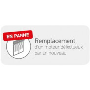 Kit remplacement moteur volets filaire SOMFY 1240385, 10 N.m Diam.50 mm