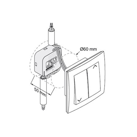  Somfy micro-module pour volet roulant RTS (so 2401162 ) 