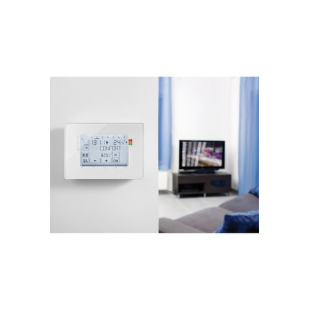  Somfy Thermostat programmable radio contact sec avec 1 récepteur inclus (so 2401242) 