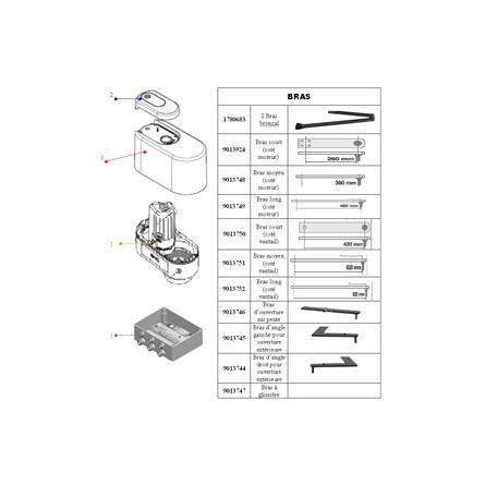  Somfy Axovia multipro surcapot bronzal seul (so 1780685) 