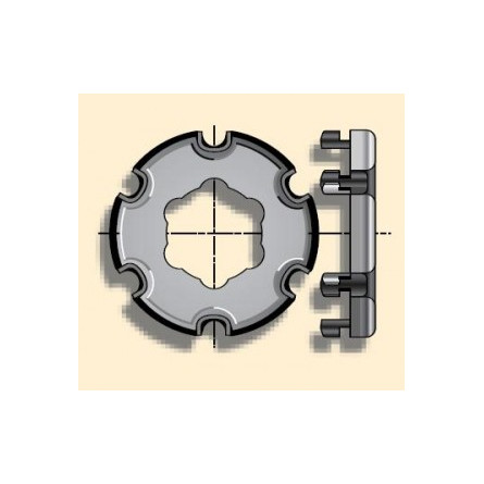  Somfy support moteur universel acier (so 9206029) 