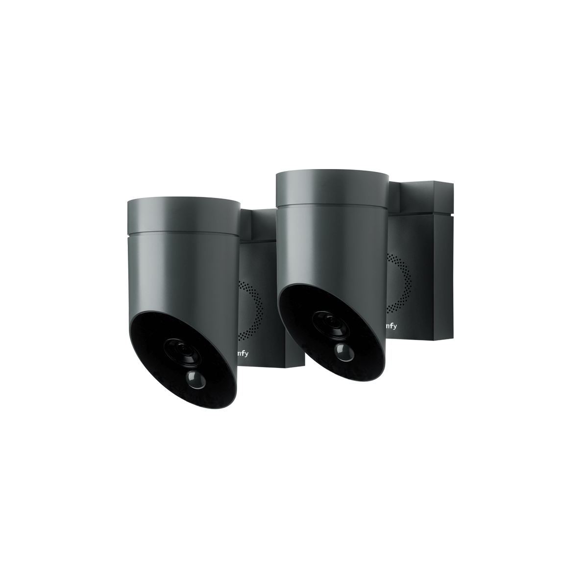 Somfy duo caméra outdoor de surveillance grise (so 1870472)