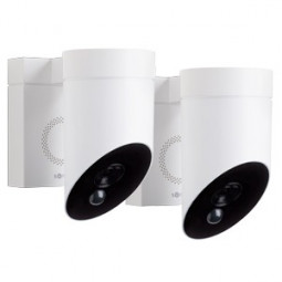 Somfy Duo caméra de surveillance blanche outdoor ext. (so 1870471)