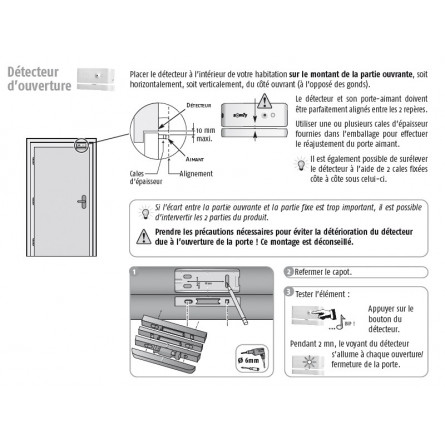 Notice SOMFY DETECTEUR DE FUMEE 2400443 - alarme Trouver une solution à un  problème SOMFY DETECTEUR DE FUMEE 2400443 mode d'emploi SOMFY DETECTEUR DE  FUMEE 2400443 Français