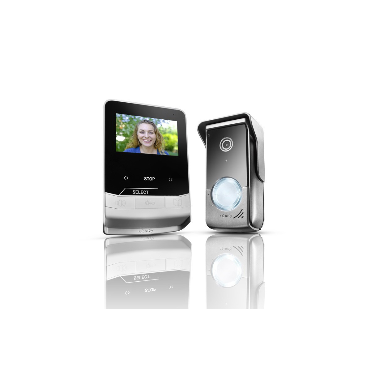 Somfy Visiophone V100+ RTS Plug and Play noir (so 1870535)