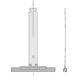 Somfy agrafe Deprat tube...