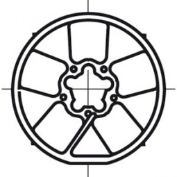 Somfy roue LT 60 tube...