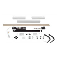 Somfy kit Yslo io Flex 2 vantaux carter blanc bras noirs (so 1240174)