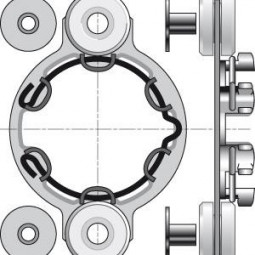 Somfy support diam.50...
