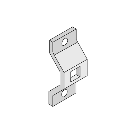  Somfy support diam. 50 2 trous M6 entraxe 48 (so 9701240) 