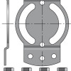  Somfy support volet roulant diam. 50 CSI entraxe 48 (so 9410658) 