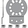  Somfy support moteur diam. 50 et 60 CSI entraxe 40 à 45 (so 9420654) 