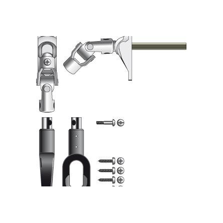  Somfy sortie de caisson à 60° longueur 315 mm ZF (so 9685183) 