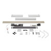  Somfy kit Yslo io Flex 2 vantaux blanc bras blancs (so 1240175) 