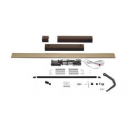 Somfy kit Yslo io Flex 1 vantail marron bras noirs (so 1240179)