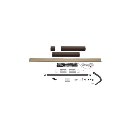  Somfy kit Yslo io Flex 1 vantail marron bras noirs (so 1240179) 