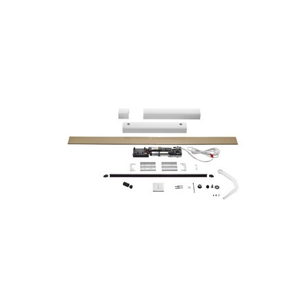  Somfy kit Yslo io Flex 1 vantail blanc bras blanc (so 1240178) 