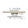  Somfy kit Yslo io Flex 1 vantail blanc bras blanc (so 1240178) 