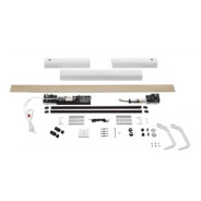 Somfy kit Yslo io Flex 2 vantaux carter blanc bras noirs (so 1240174)