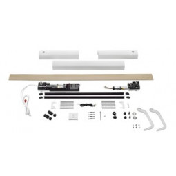 Somfy kit Yslo io Flex 2 vantaux carter blanc bras noirs (so 1240174)
