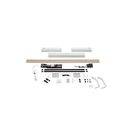  Somfy kit Yslo io Flex 2 vantaux carter blanc bras noirs (so 1240174) 