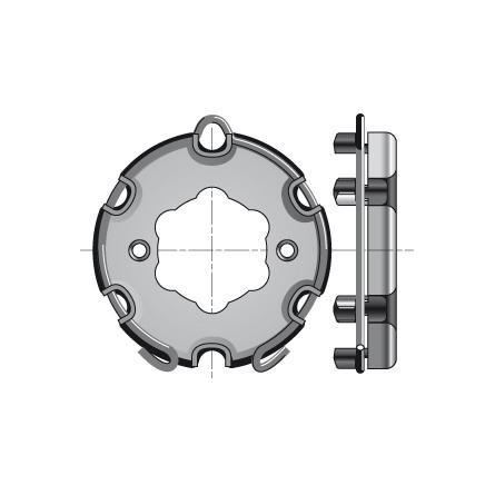  Somfy support diam.50 kommerling entraxe 42 (so 9410621) 