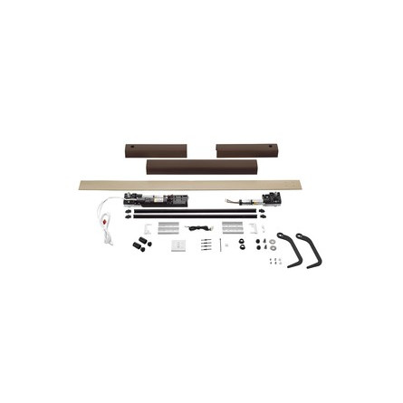  Somfy kit Yslo io Flex 2 vantaux carter blanc bras noirs (so 1240174) 