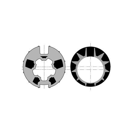  Somfy roue couronne moteur 50 tube Dôhner 70 goutte 13 (so 9410421) 