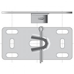 Somfy plaque support pour...