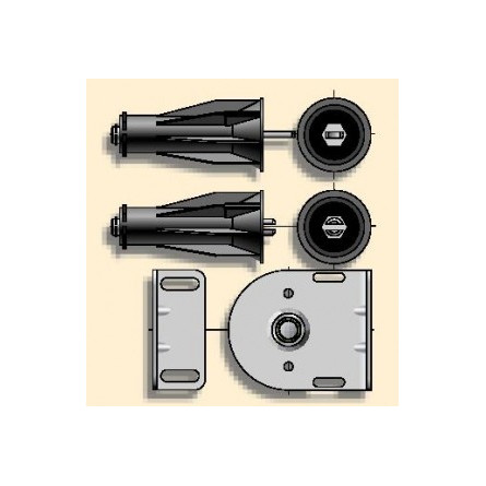  Somfy embout palier intermédiaire pour tube diamètre 50 (so 9410654) 